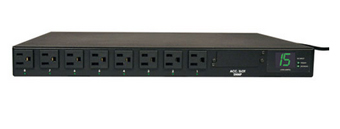 PDU ATS/METERED 15A 120V 5-15R 5-15P 1U